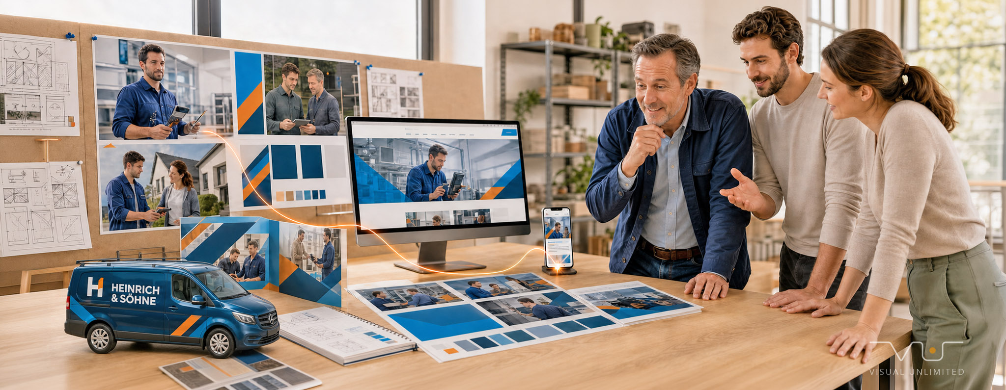 Visual Unlimited überzeugt durch ganzheitliches Denken und vorausschauende Planung passend zur Zielgruppe